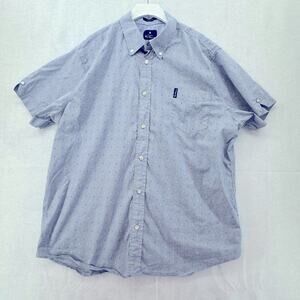 The Original Ben Sherman Stretch Fit Short Sleeve Button Down Shirt size XL